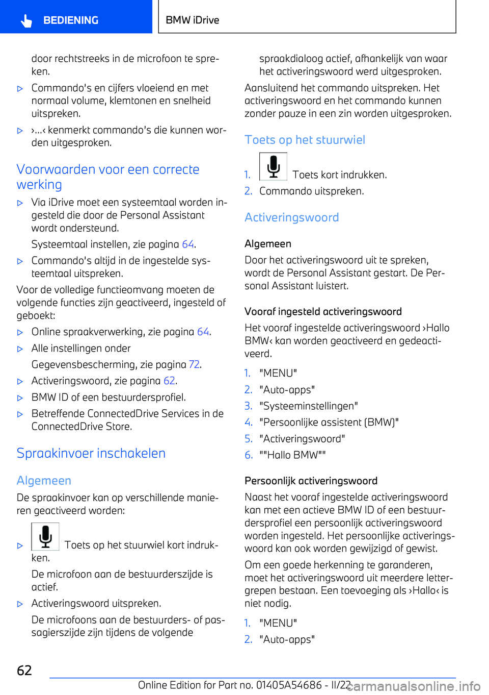 BMW I4 2022 Instructieboekjes (in Dutch) door rechtstreeks in de microfoon te spre BMW I4 2022 Instructieboekjes (in Dutch) door rechtstreeks in de microfoon te spre