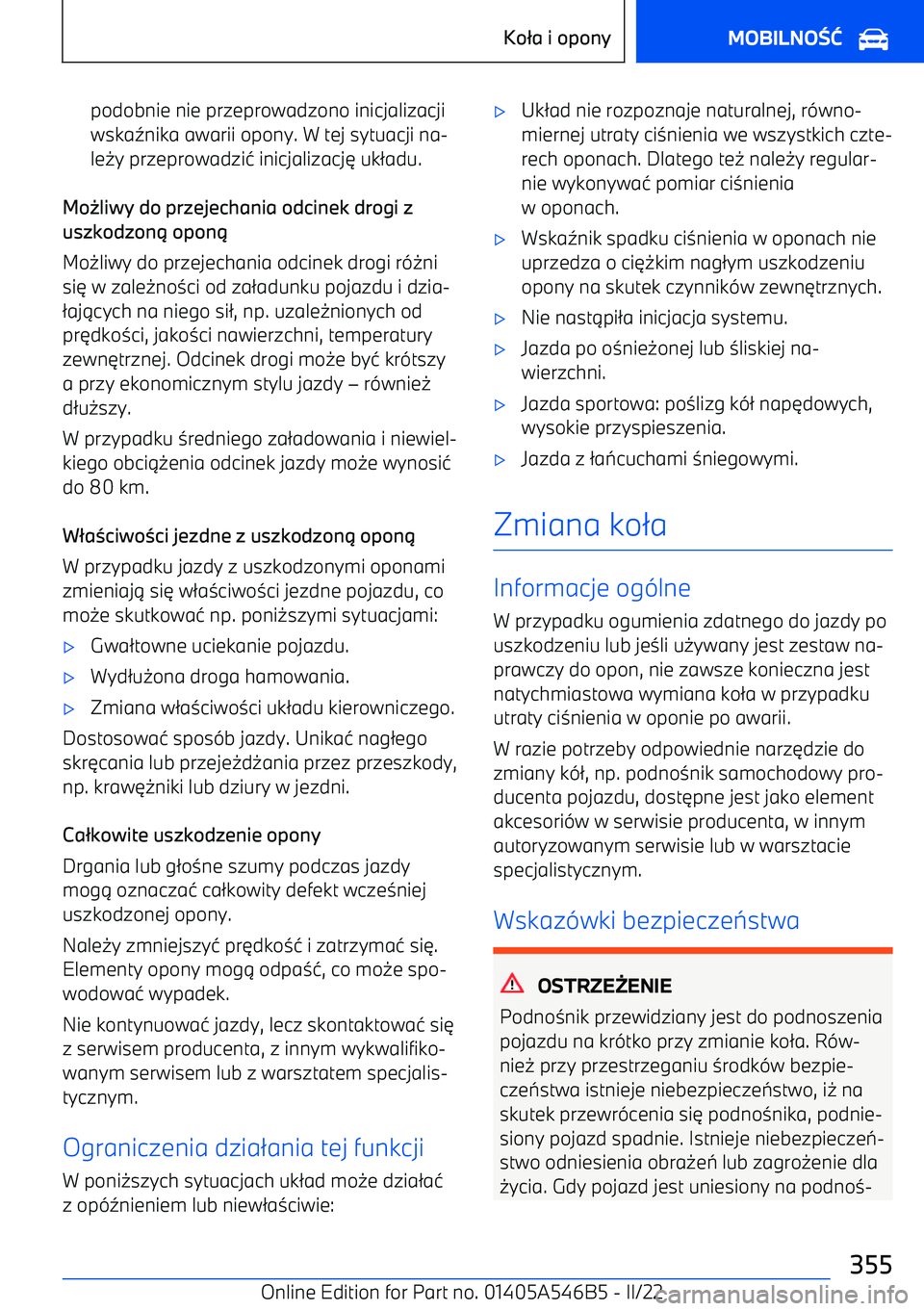 BMW I4 2022 Instrukcja obsługi (in Polish) podobnie nie przeprowadzono inicjalizacjiwska BMW I4 2022 Instrukcja obsługi (in Polish) podobnie nie przeprowadzono inicjalizacjiwska