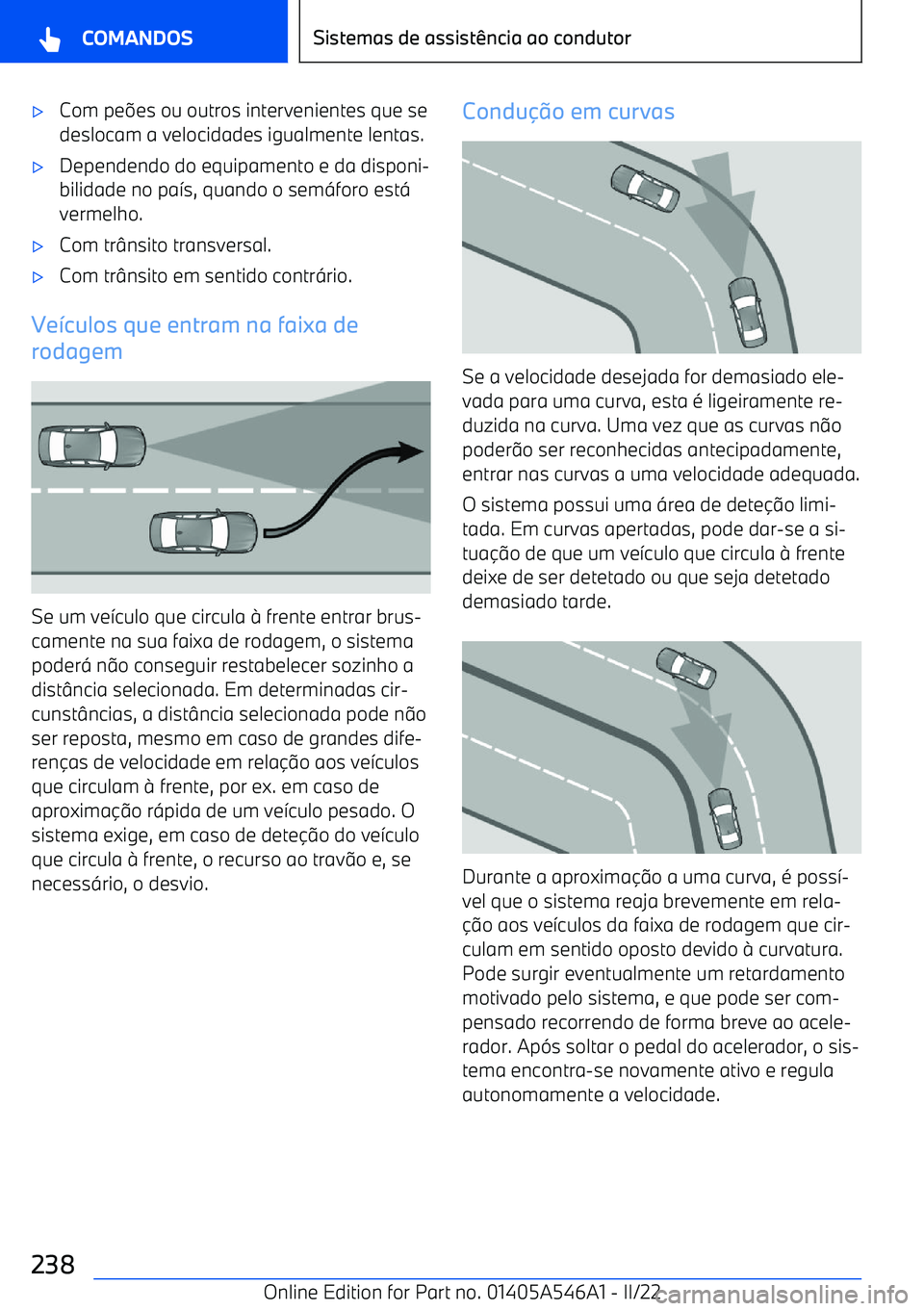 BMW I4 2022  Manual do condutor (in Portuguese) 