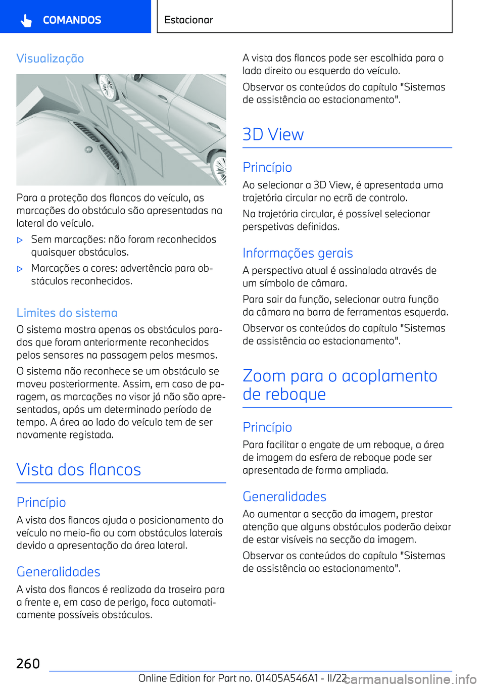 BMW I4 2022  Manual do condutor (in Portuguese) Visualiza
