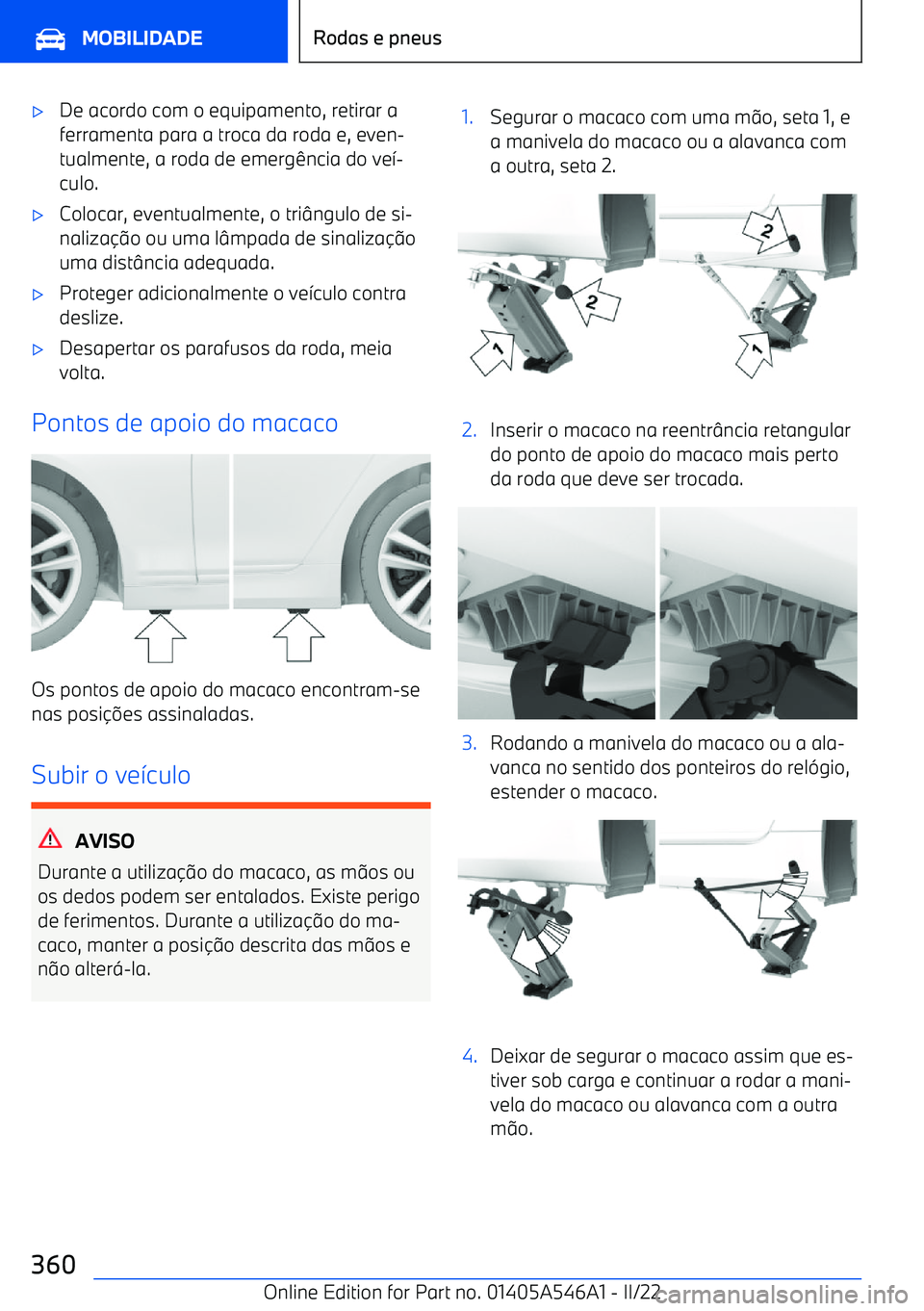 BMW I4 2022  Manual do condutor (in Portuguese) 