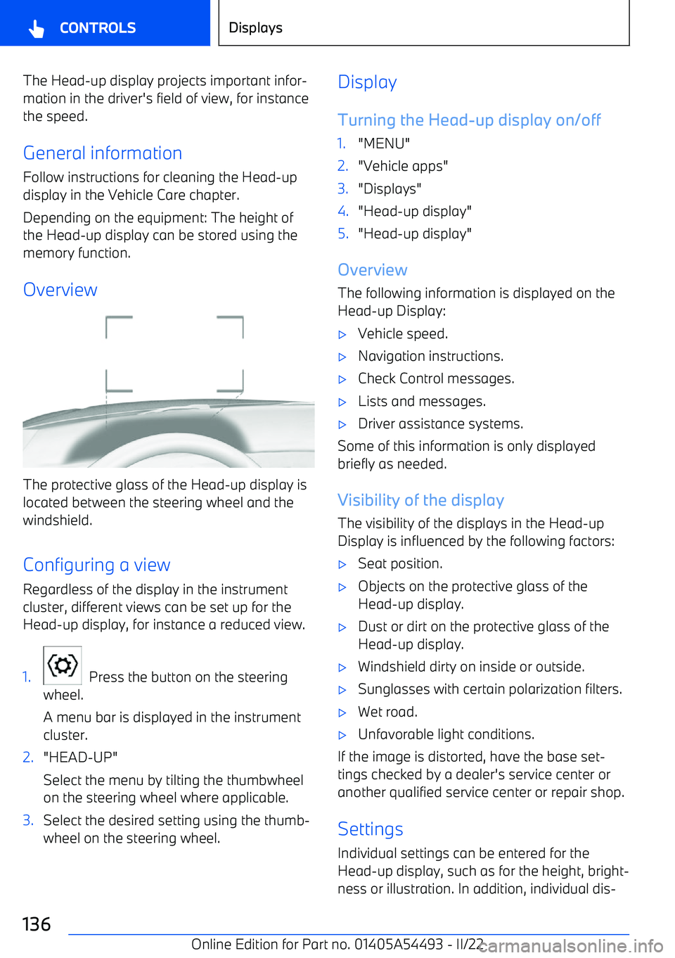 BMW IX 2022 Owners Manual The Head BMW IX 2022 Owners Manual The Head