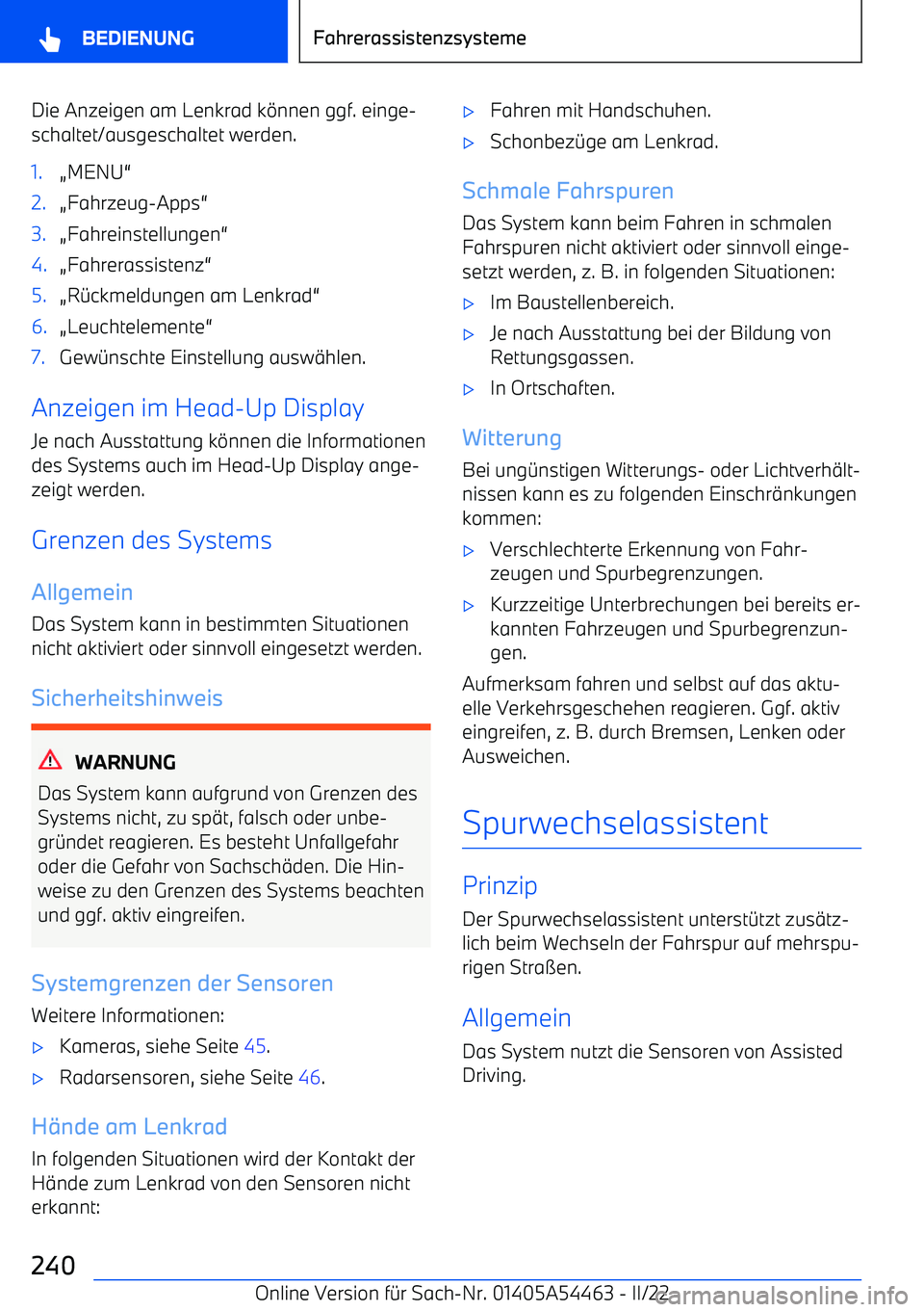 BMW IX 2022 Betriebsanleitungen (in German) Die Anzeigen am Lenkrad k BMW IX 2022 Betriebsanleitungen (in German) Die Anzeigen am Lenkrad k