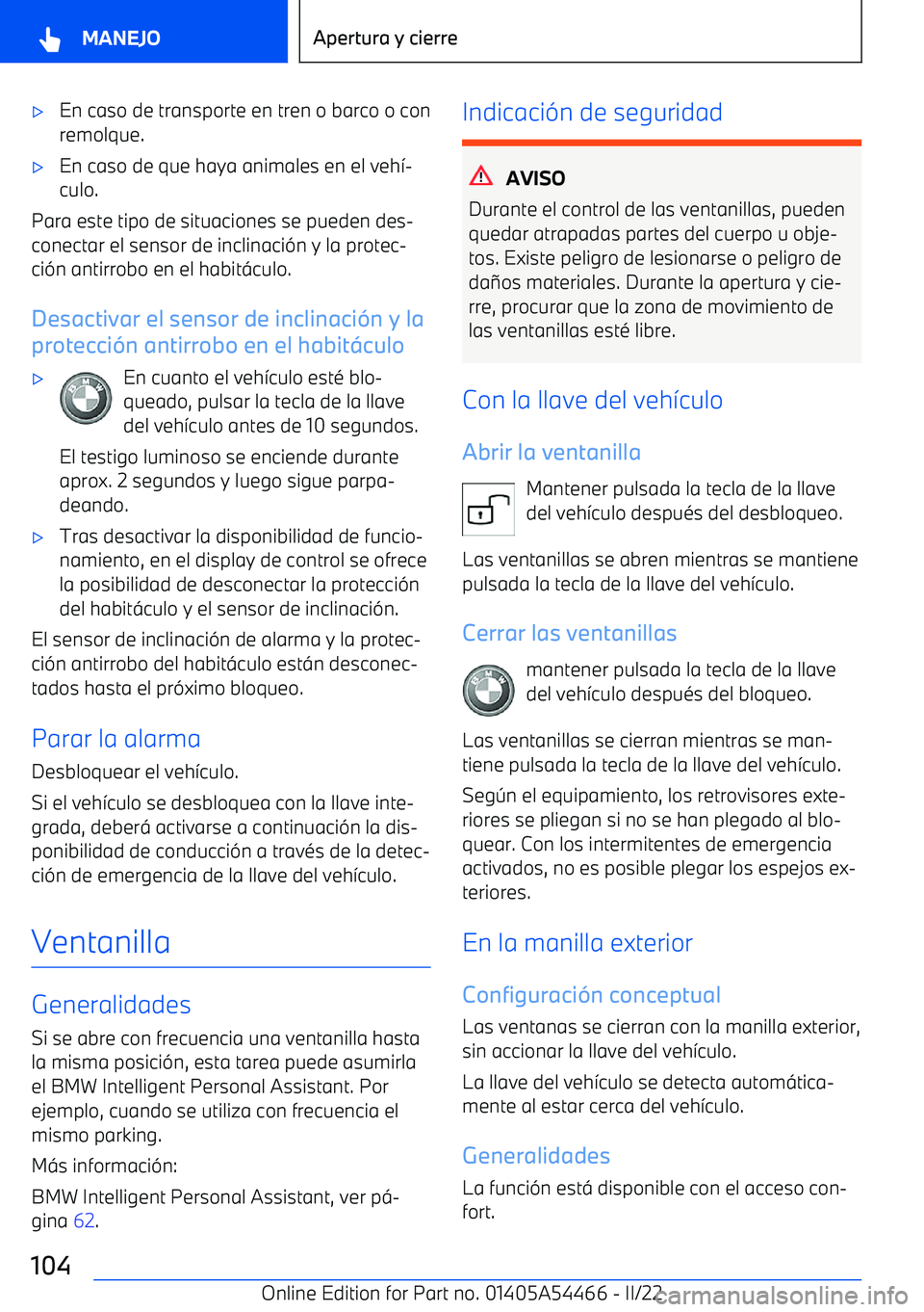 BMW IX 2022 Manuales de Empleo (in Spanish) BMW IX 2022 Manuales de Empleo (in Spanish)