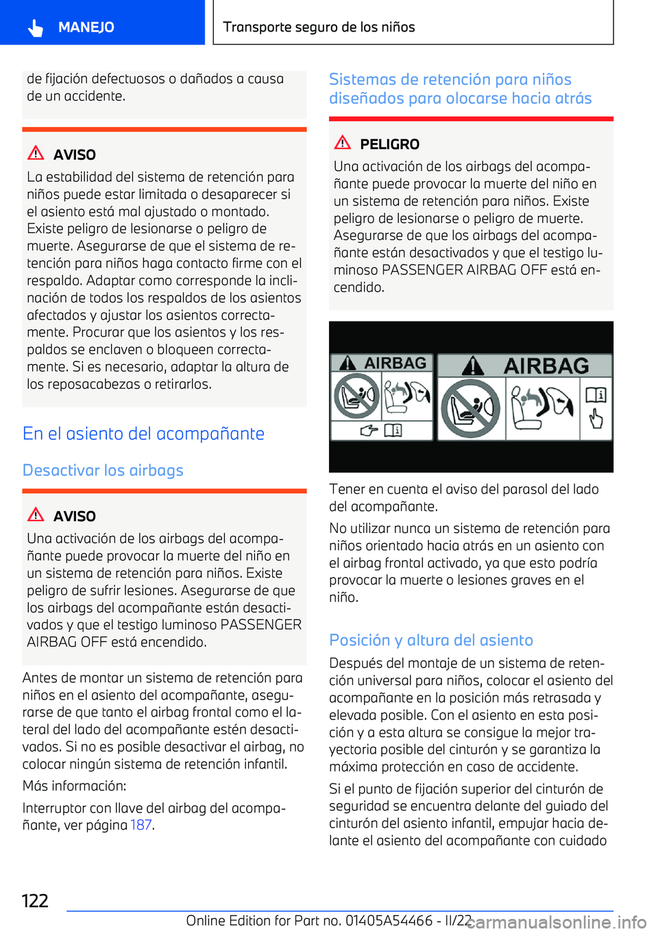 BMW IX 2022 Manuales de Empleo (in Spanish) de fijaci BMW IX 2022 Manuales de Empleo (in Spanish) de fijaci