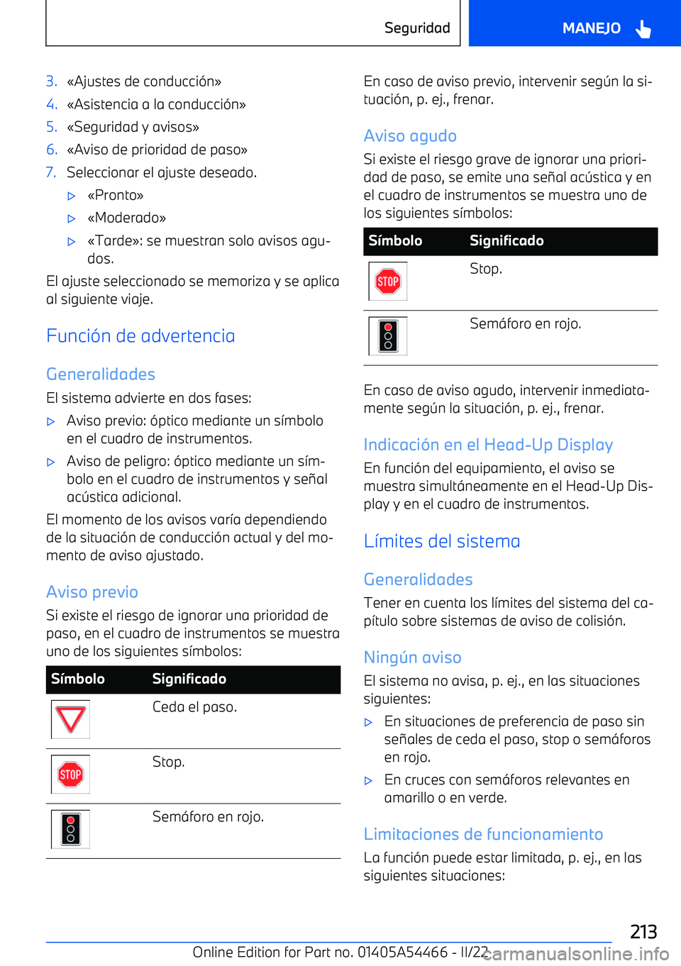 BMW IX 2022 Manuales de Empleo (in Spanish) 3. BMW IX 2022 Manuales de Empleo (in Spanish) 3.