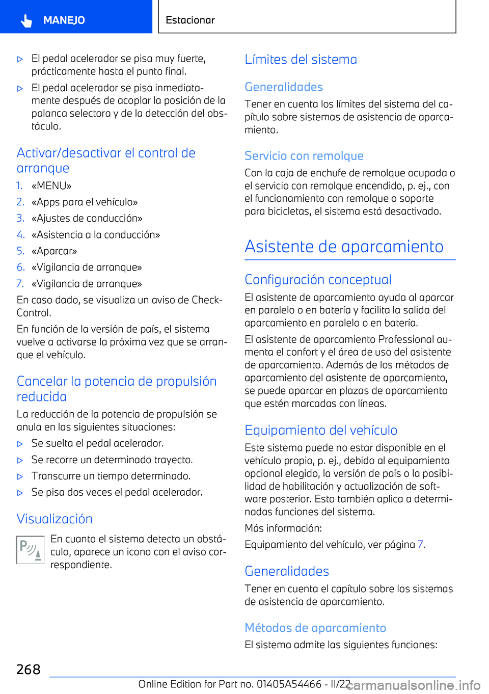 BMW IX 2022  Manuales de Empleo (in Spanish) 