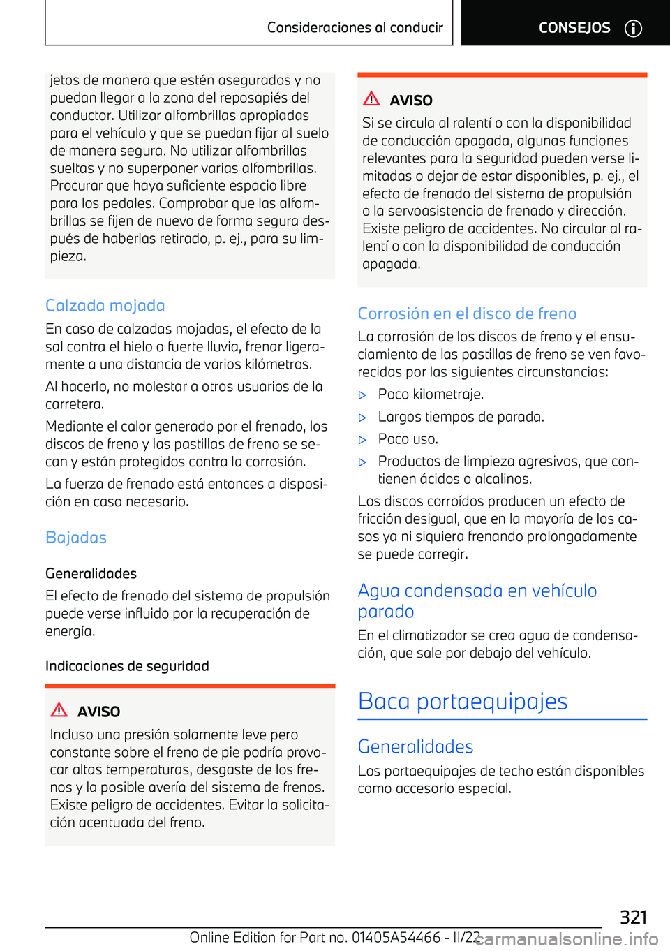 BMW IX 2022  Manuales de Empleo (in Spanish) jetos de manera que est
