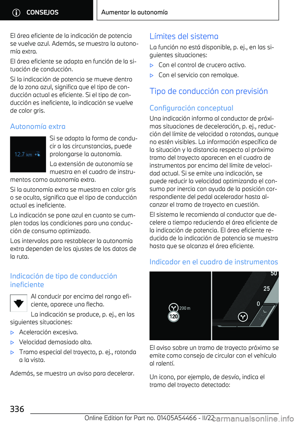 BMW IX 2022  Manuales de Empleo (in Spanish) El 