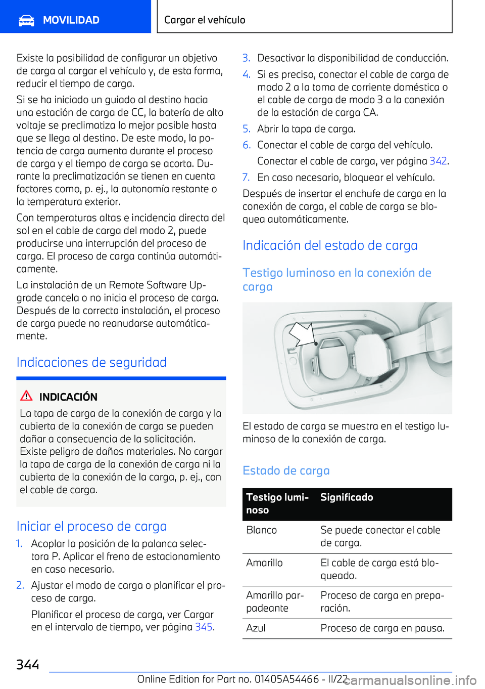 BMW IX 2022 Manuales de Empleo (in Spanish) Existe la posibilidad de configurar un objetivode carga al cargar el veh BMW IX 2022 Manuales de Empleo (in Spanish) Existe la posibilidad de configurar un objetivode carga al cargar el veh