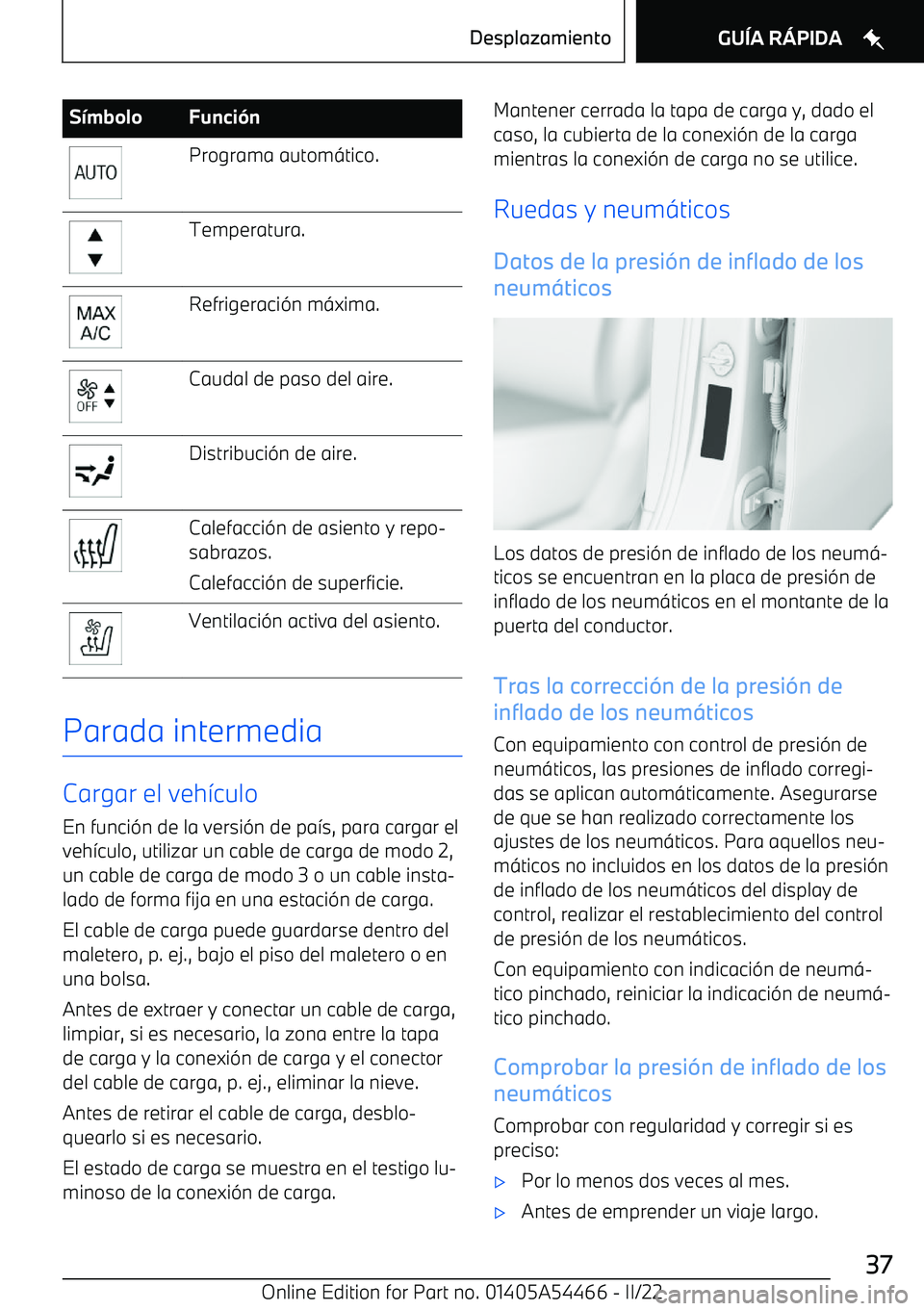 BMW IX 2022 Manuales de Empleo (in Spanish) S BMW IX 2022 Manuales de Empleo (in Spanish) S