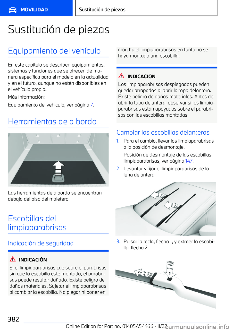 BMW IX 2022 Manuales de Empleo (in Spanish) Sustituci BMW IX 2022 Manuales de Empleo (in Spanish) Sustituci