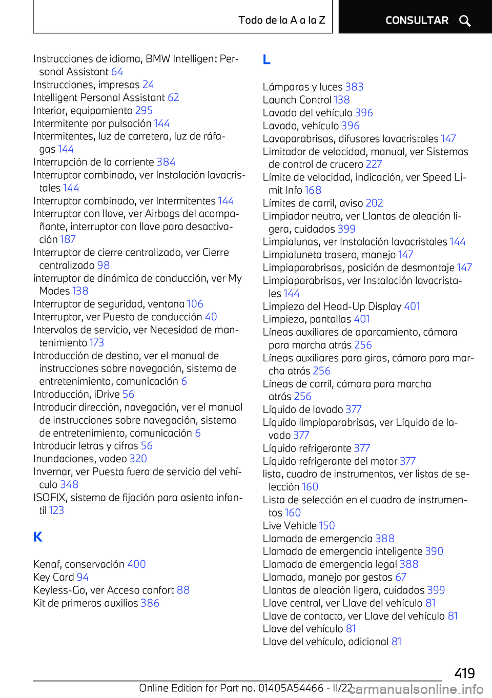 BMW IX 2022 Manuales de Empleo (in Spanish) Instrucciones de idioma, BMW Intelligent Per BMW IX 2022 Manuales de Empleo (in Spanish) Instrucciones de idioma, BMW Intelligent Per