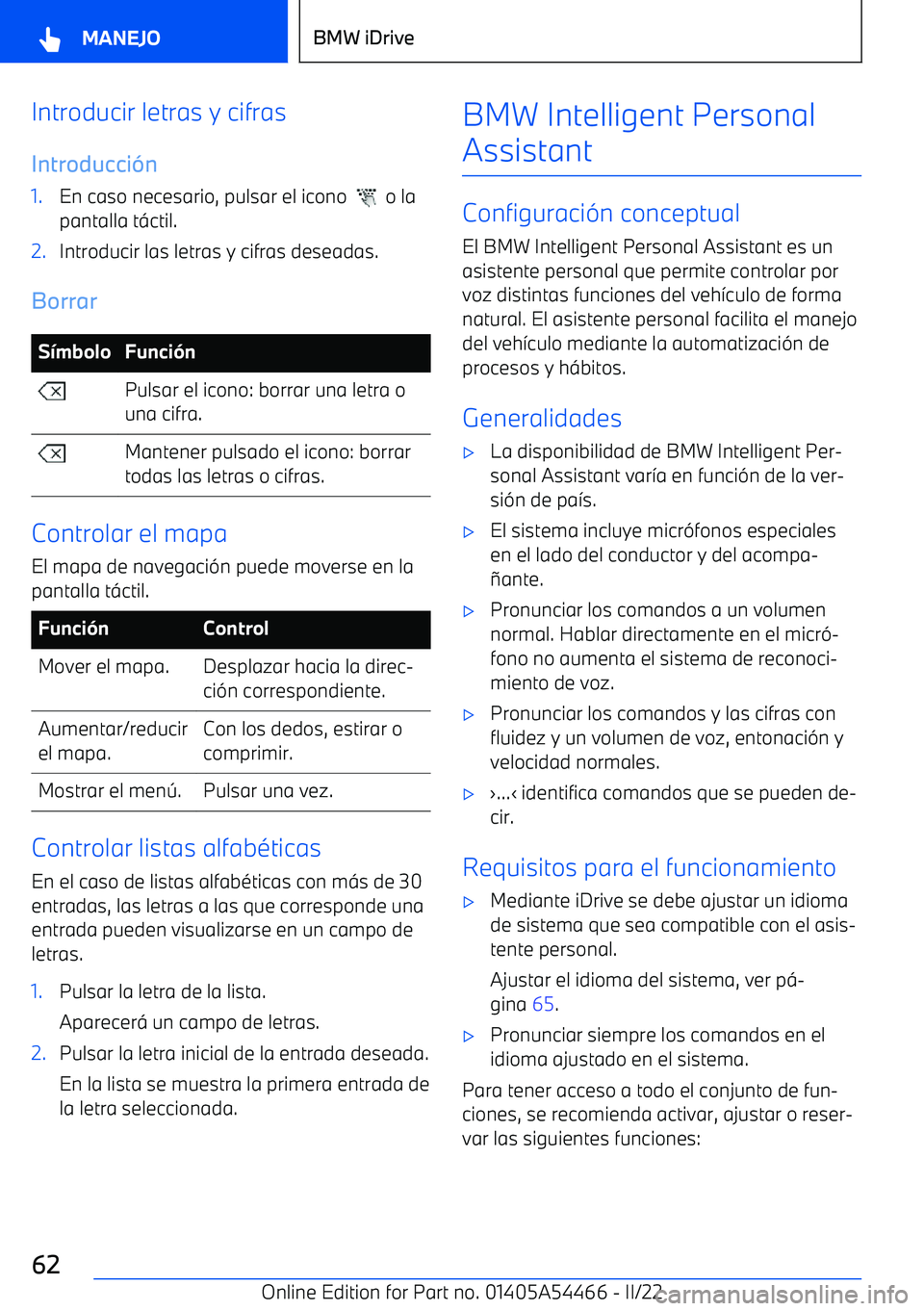 BMW IX 2022 Manuales de Empleo (in Spanish) Introducir letras y cifras
Introducci BMW IX 2022 Manuales de Empleo (in Spanish) Introducir letras y cifras
Introducci