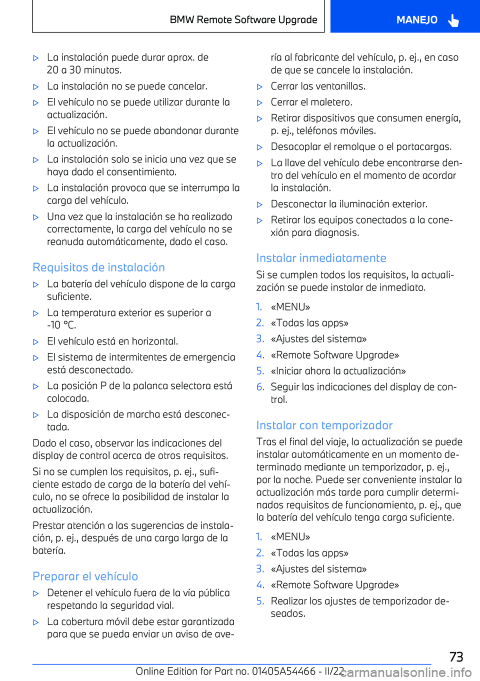 BMW IX 2022 Manuales de Empleo (in Spanish) BMW IX 2022 Manuales de Empleo (in Spanish)