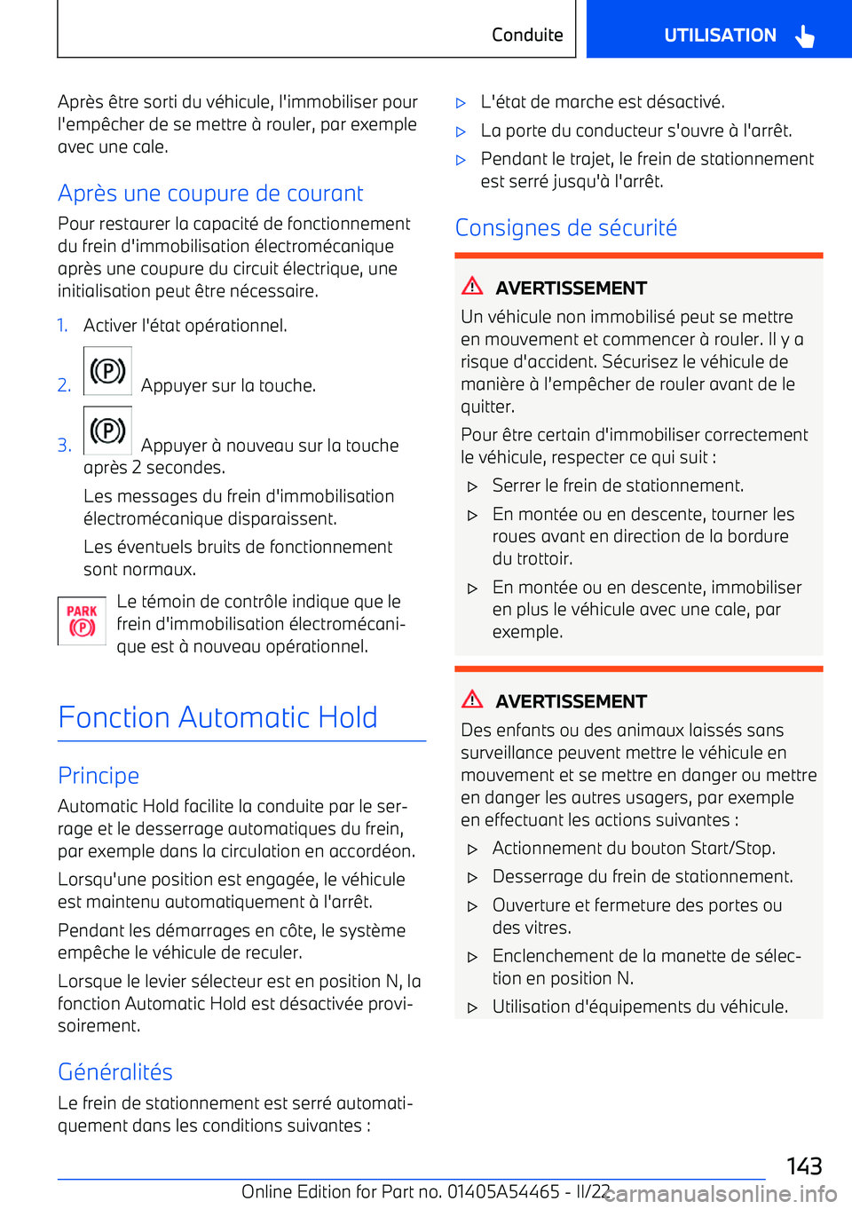 BMW IX 2022 Notices Demploi (in French) Apr BMW IX 2022 Notices Demploi (in French) Apr