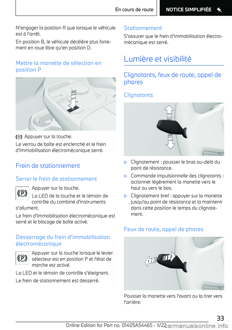 BMW IX 2022 Notices Demploi (in French) N BMW IX 2022 Notices Demploi (in French) N