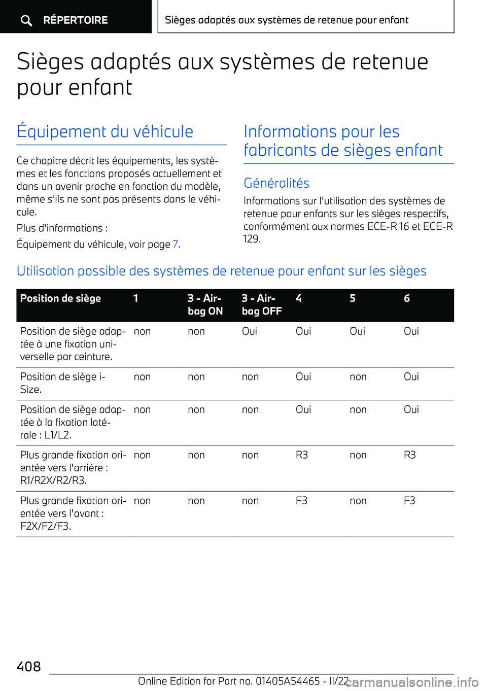 BMW IX 2022 Notices Demploi (in French) Si BMW IX 2022 Notices Demploi (in French) Si