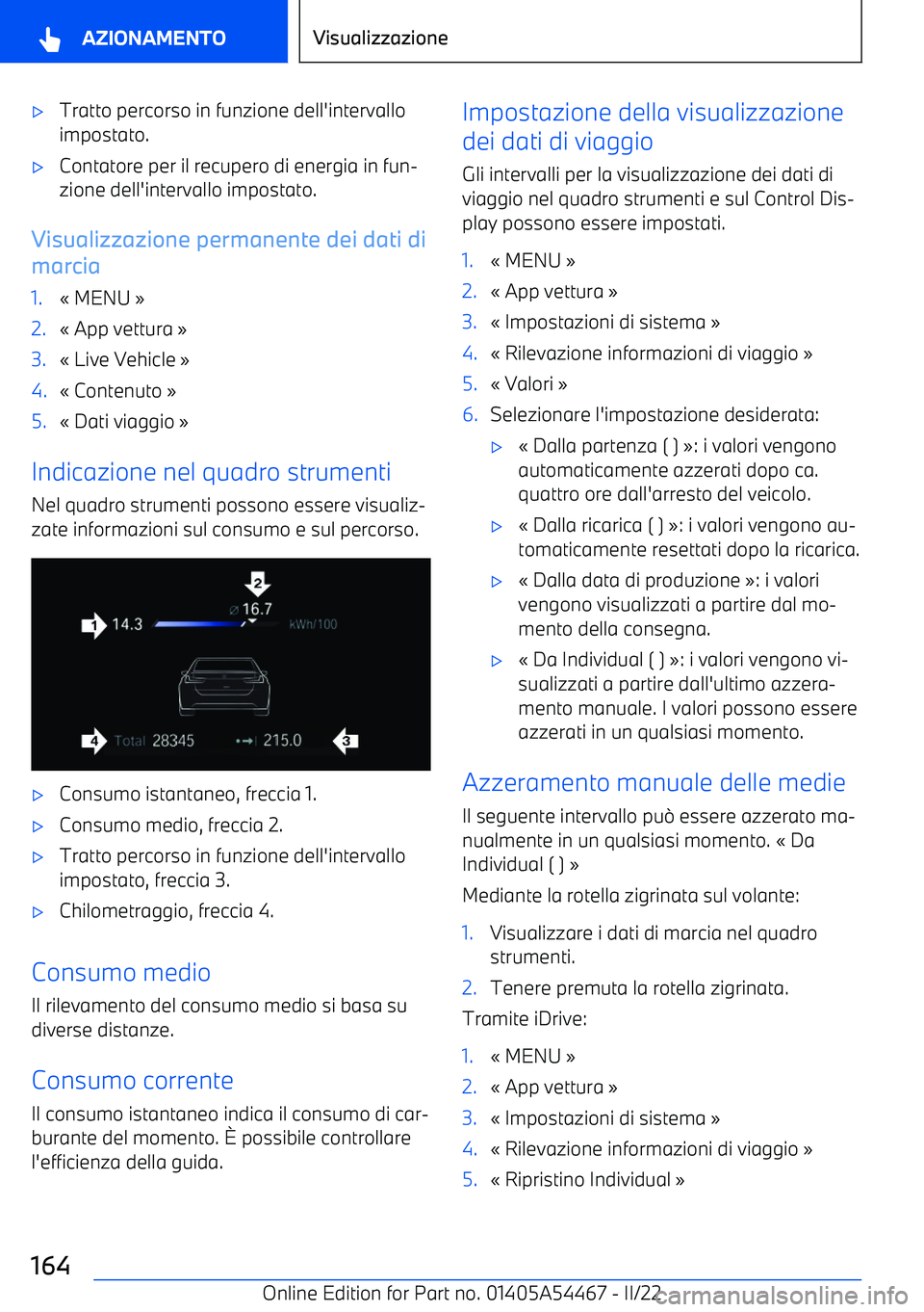 BMW IX 2022  Libretti Di Uso E manutenzione (in Italian) 