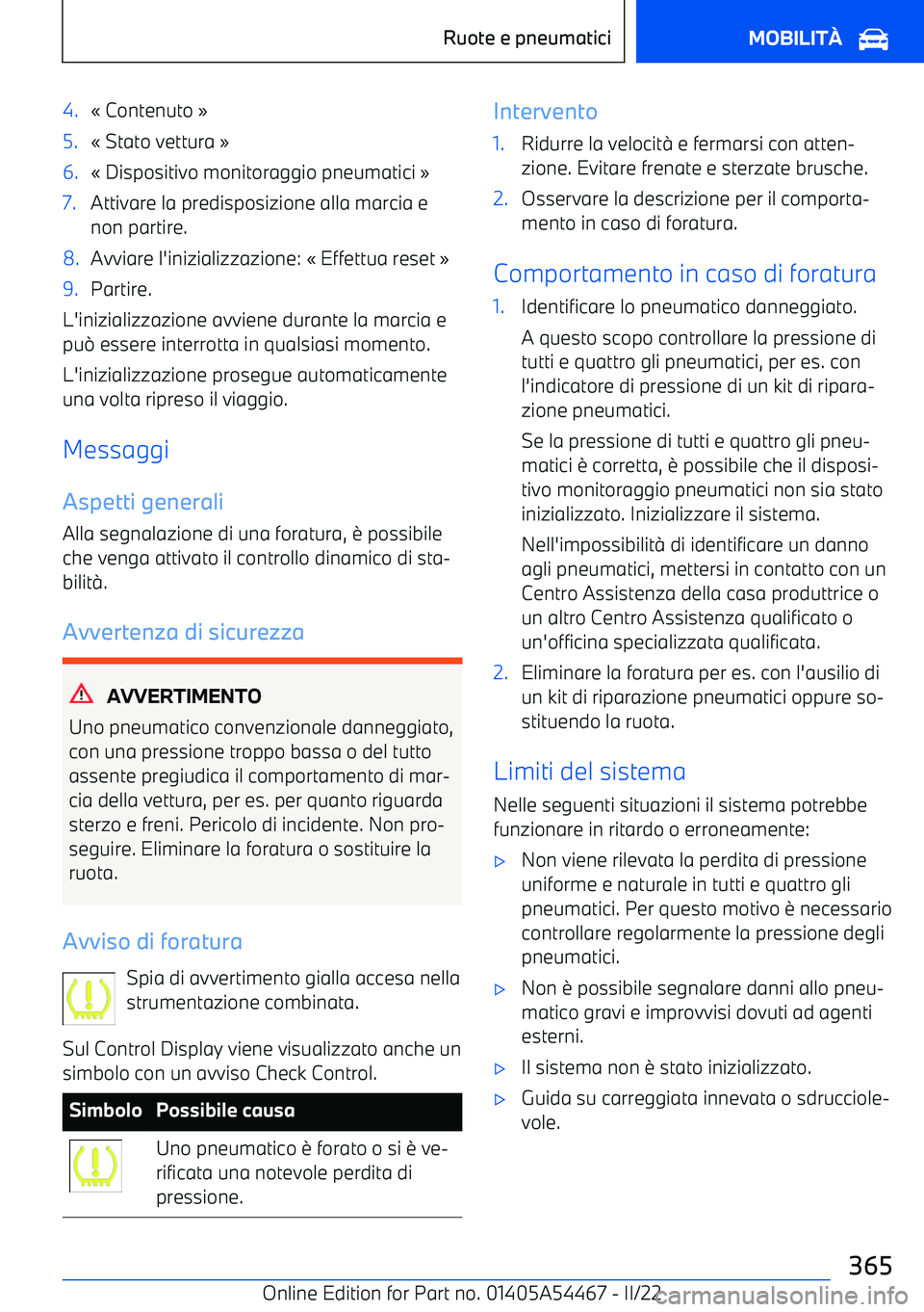 BMW IX 2022  Libretti Di Uso E manutenzione (in Italian) 4.