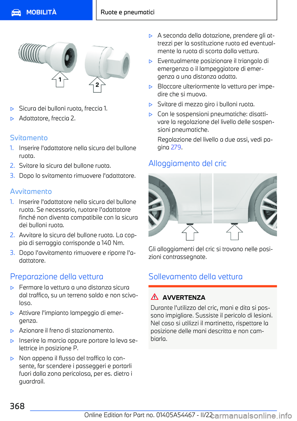 BMW IX 2022  Libretti Di Uso E manutenzione (in Italian) 