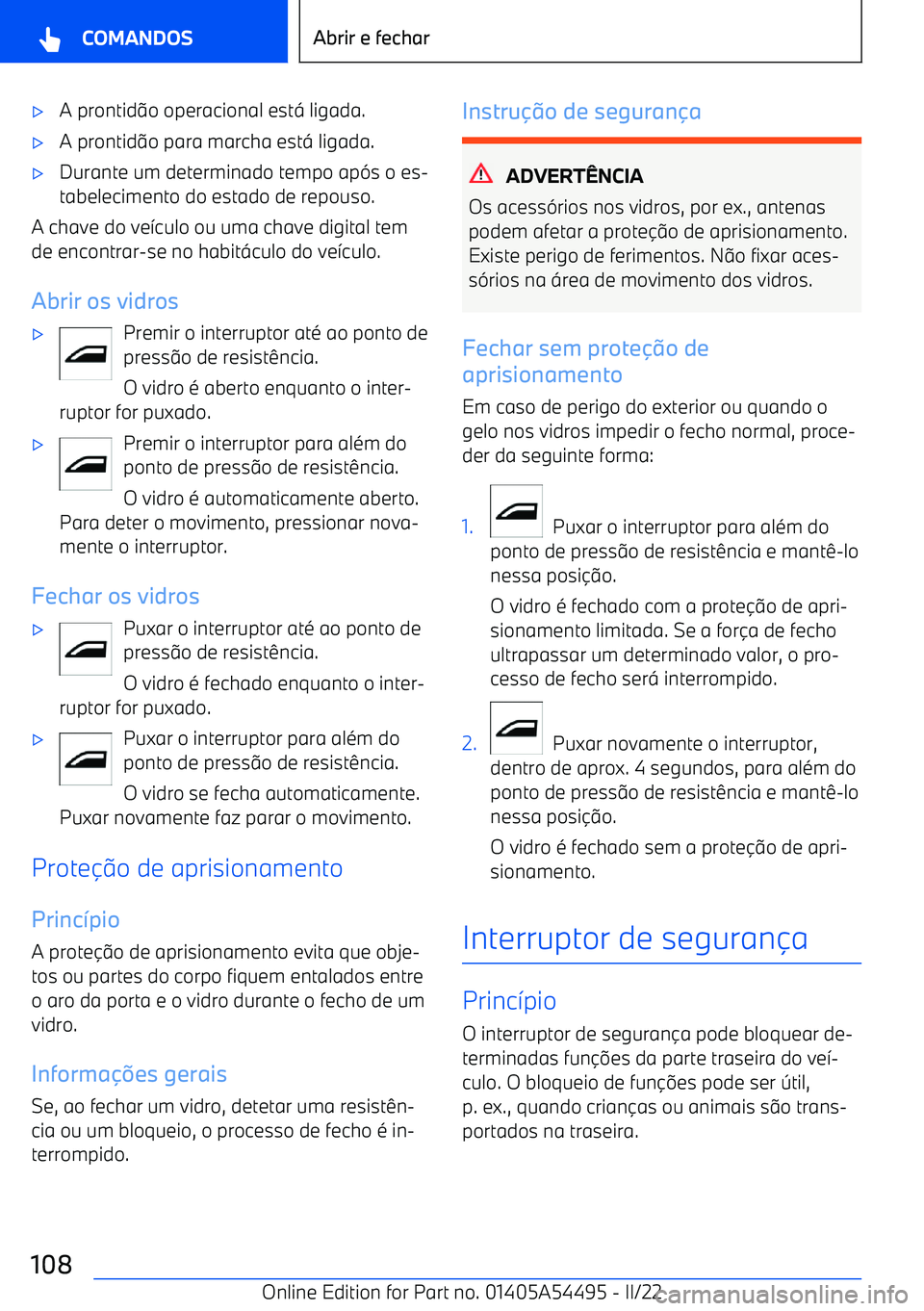 BMW IX 2022  Manual do condutor (in Portuguese) 