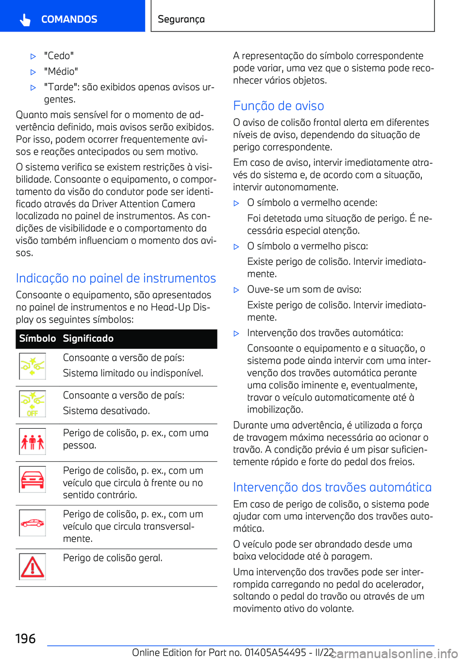 BMW IX 2022  Manual do condutor (in Portuguese) 