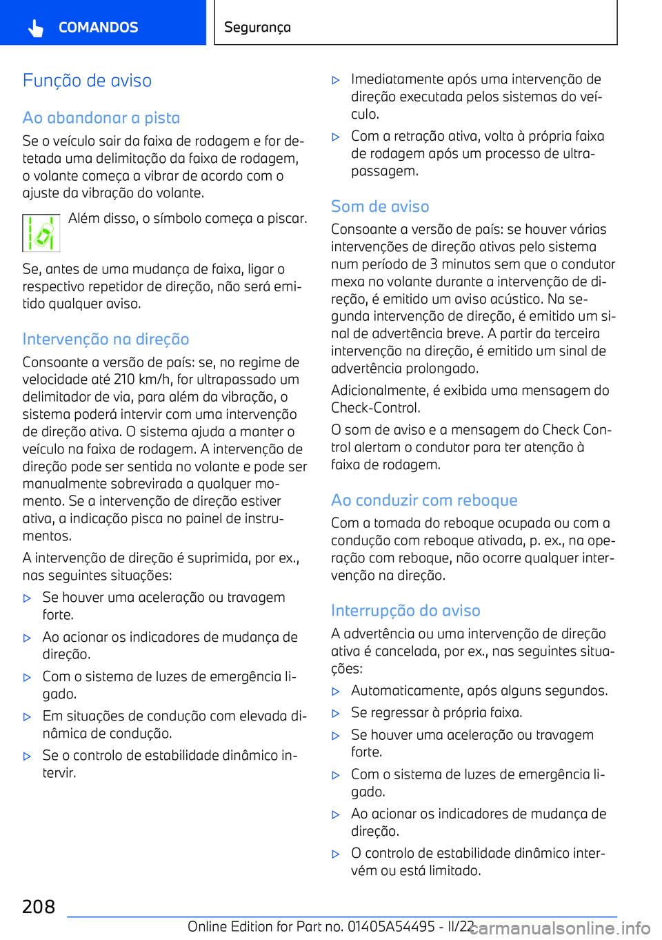 BMW IX 2022  Manual do condutor (in Portuguese) Fun