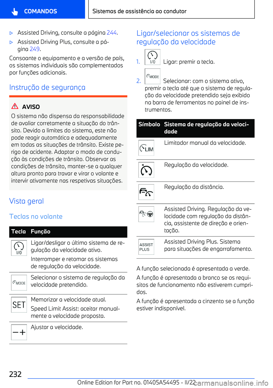 BMW IX 2022  Manual do condutor (in Portuguese) 