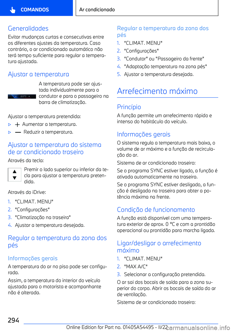 BMW IX 2022  Manual do condutor (in Portuguese) Generalidades
Evitar mudan