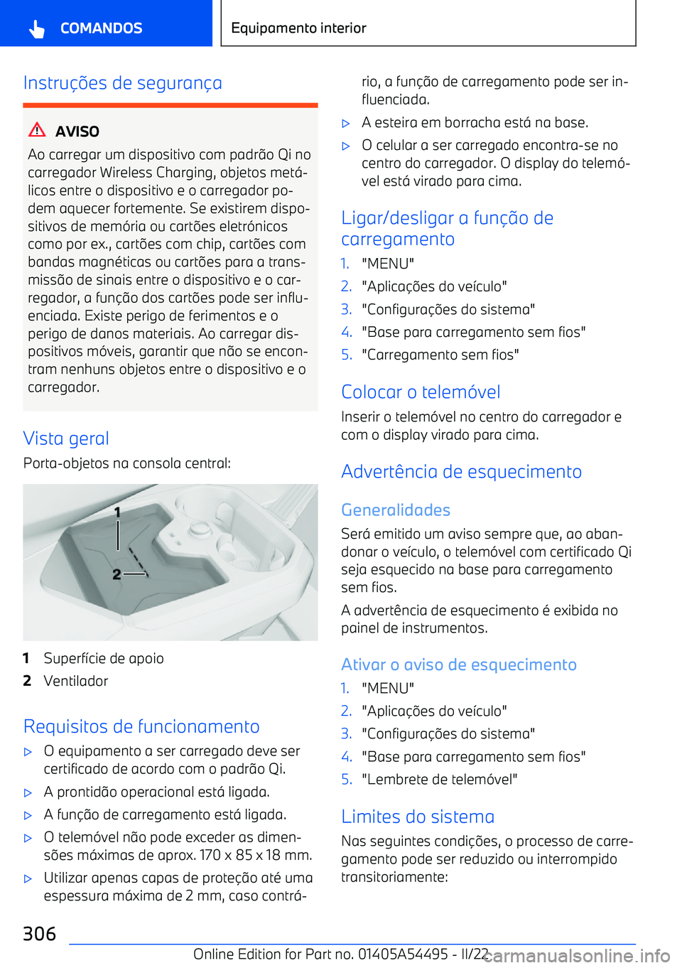 BMW IX 2022 Manual do condutor (in Portuguese) Instru BMW IX 2022 Manual do condutor (in Portuguese) Instru