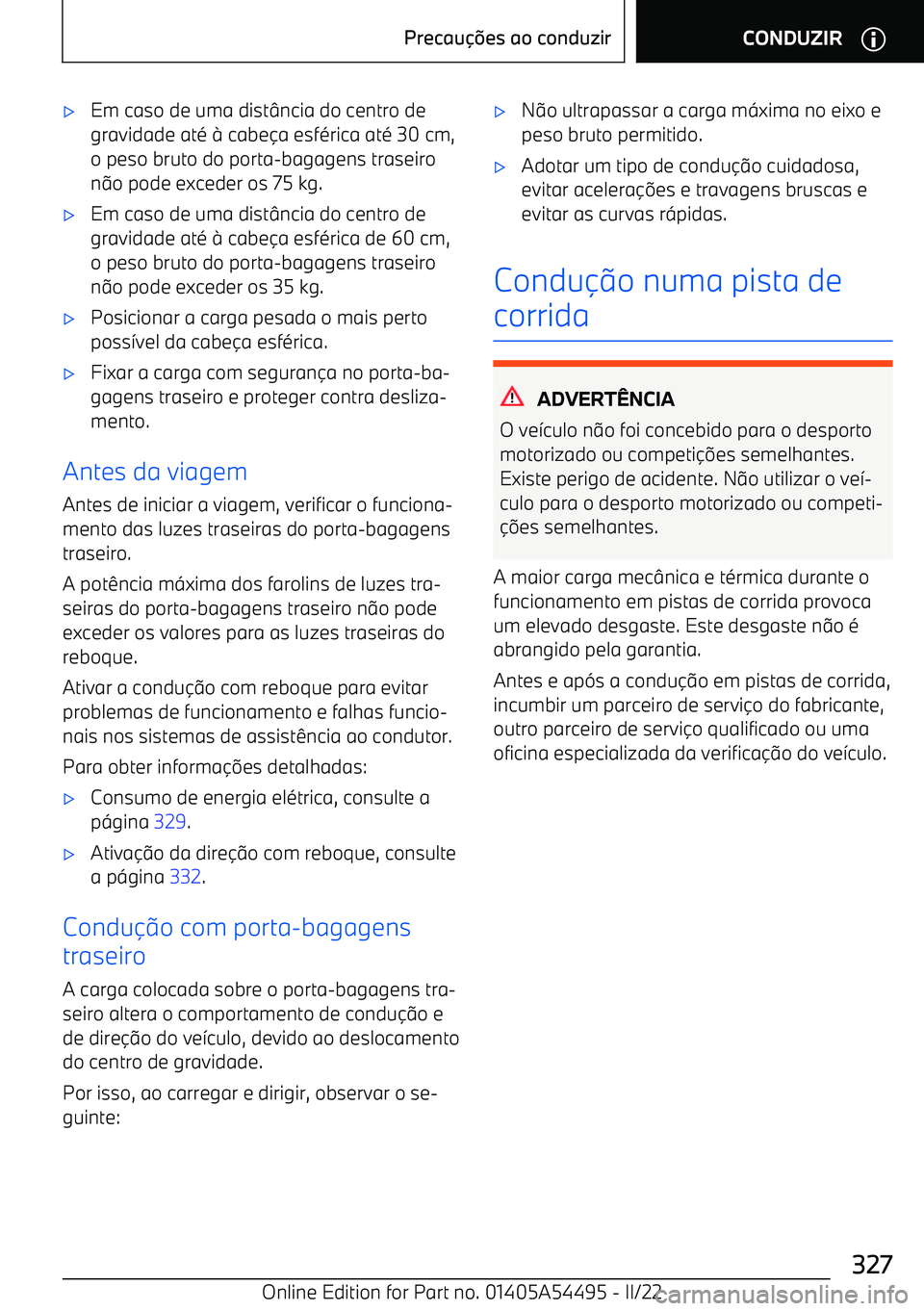 BMW IX 2022  Manual do condutor (in Portuguese) 