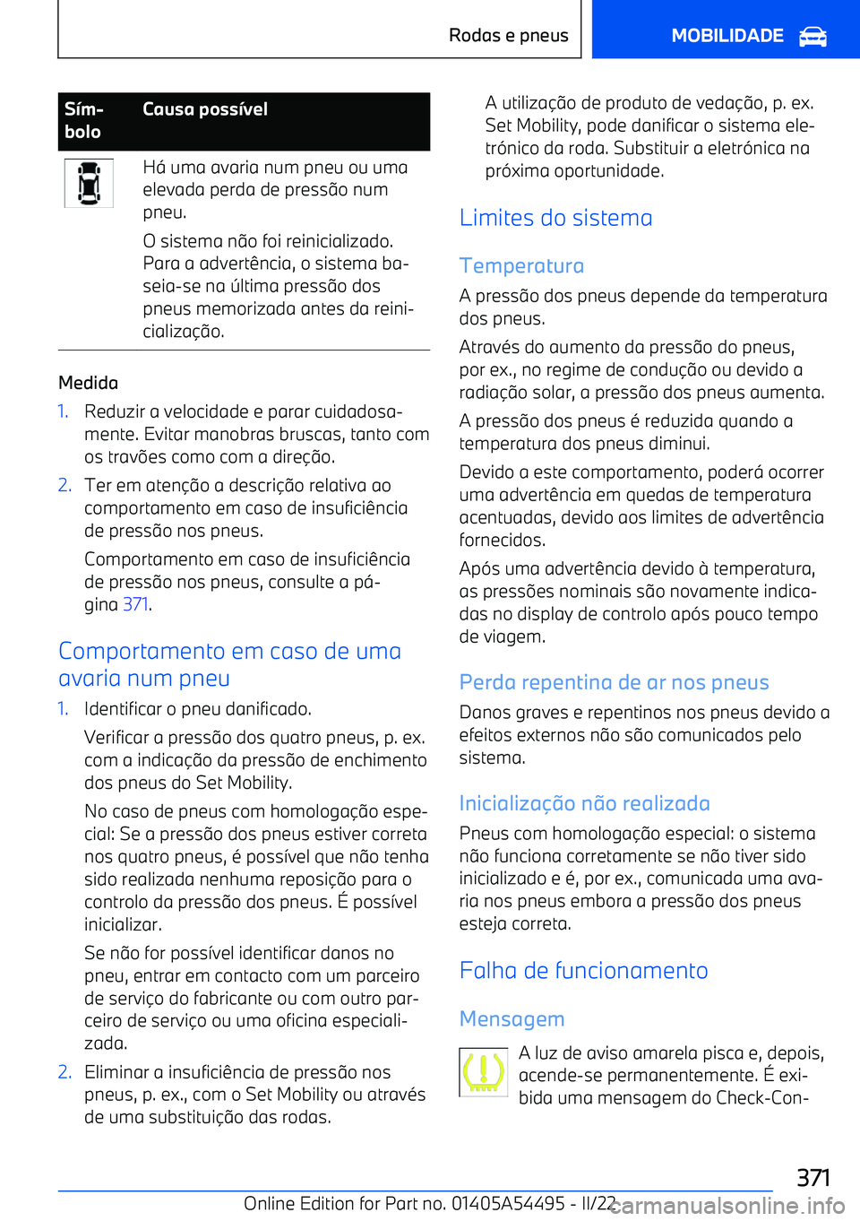 BMW IX 2022  Manual do condutor (in Portuguese) Sm