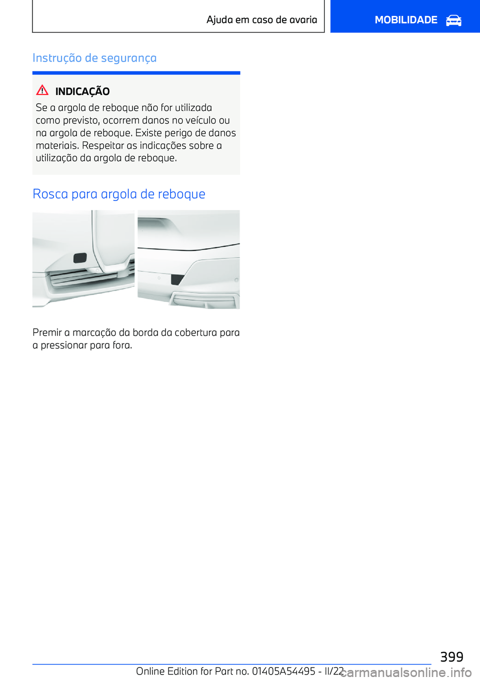 BMW IX 2022 Manual do condutor (in Portuguese) Instru BMW IX 2022 Manual do condutor (in Portuguese) Instru