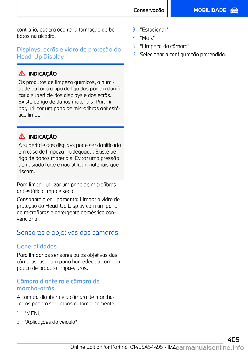 BMW IX 2022  Manual do condutor (in Portuguese) contr<rio, poder < ocorrer a forma