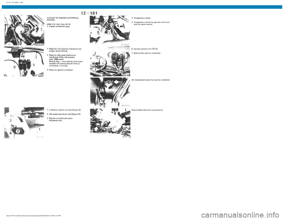 BMW E30 1982  Repair Manual 
01 50 9 770 560De - 0180
 
http://ee1394.com/bmw/docs/factory/repair/en/repair/htm/0180.htm11/23/06 2:42 PM 