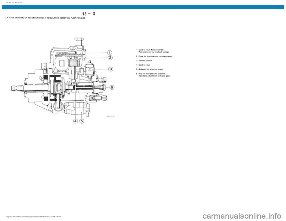 BMW E30 1982 Repair Manual
01 50 9 770 560De - 0241
http://ee1394.com/bmw/docs/factory/repair/en/repair/htm/0241.htm11/23/06 3:00 PM BMW E30 1982 Repair Manual
01 50 9 770 560De - 0241
http://ee1394.com/bmw/docs/factory/repair/en/repair/htm/0241.htm11/23/06 3:00 PM