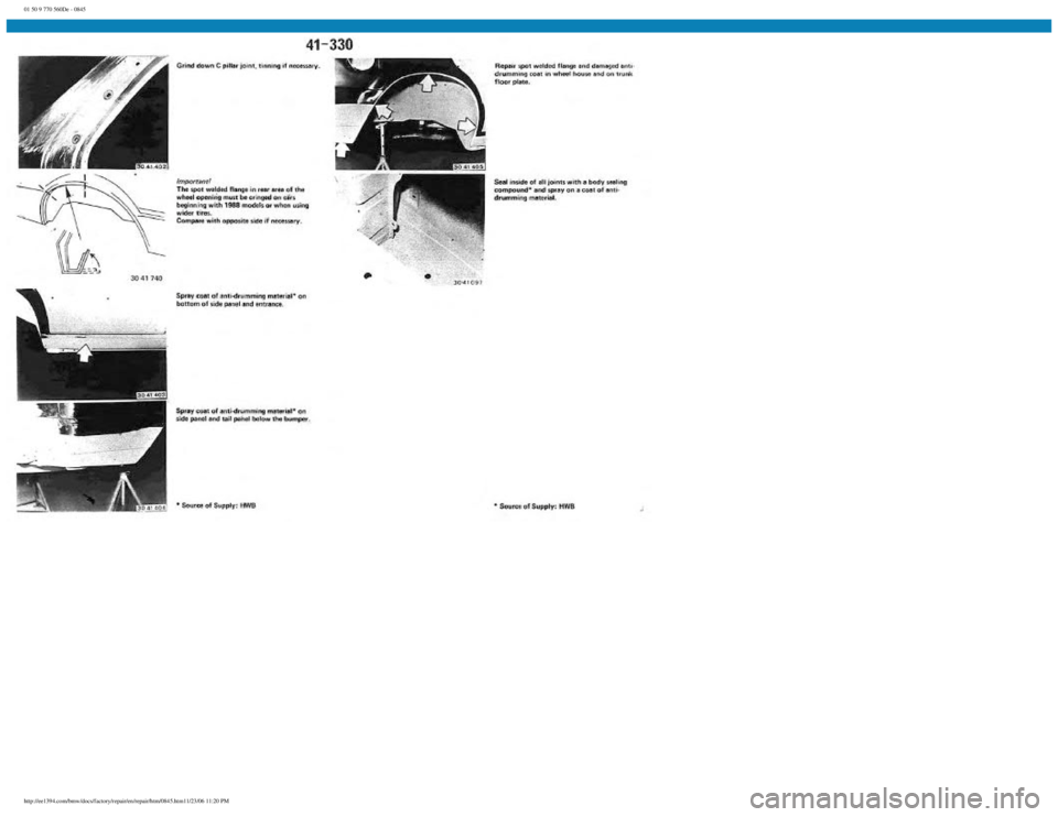 BMW E30 1982  Repair Manual 
01 50 9 770 560De - 0845
 
http://ee1394.com/bmw/docs/factory/repair/en/repair/htm/0845.htm11/23/06 11:20 PM 