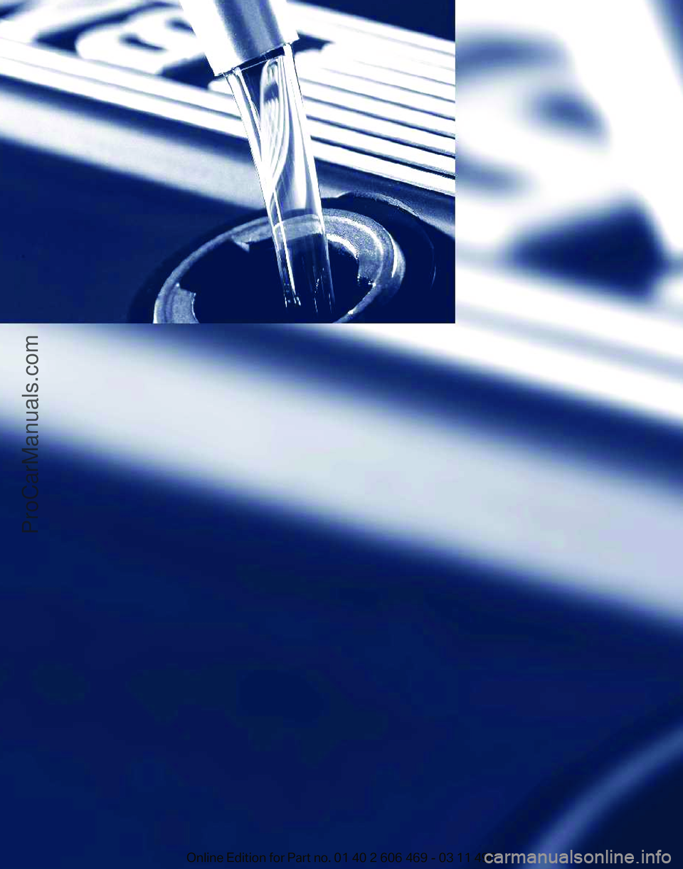 BMW 5 SERIES 2011  Owners Manual   Online Edition for Part no. 01 40 2 606 469 - 03 11 490ProCarManuals.com 