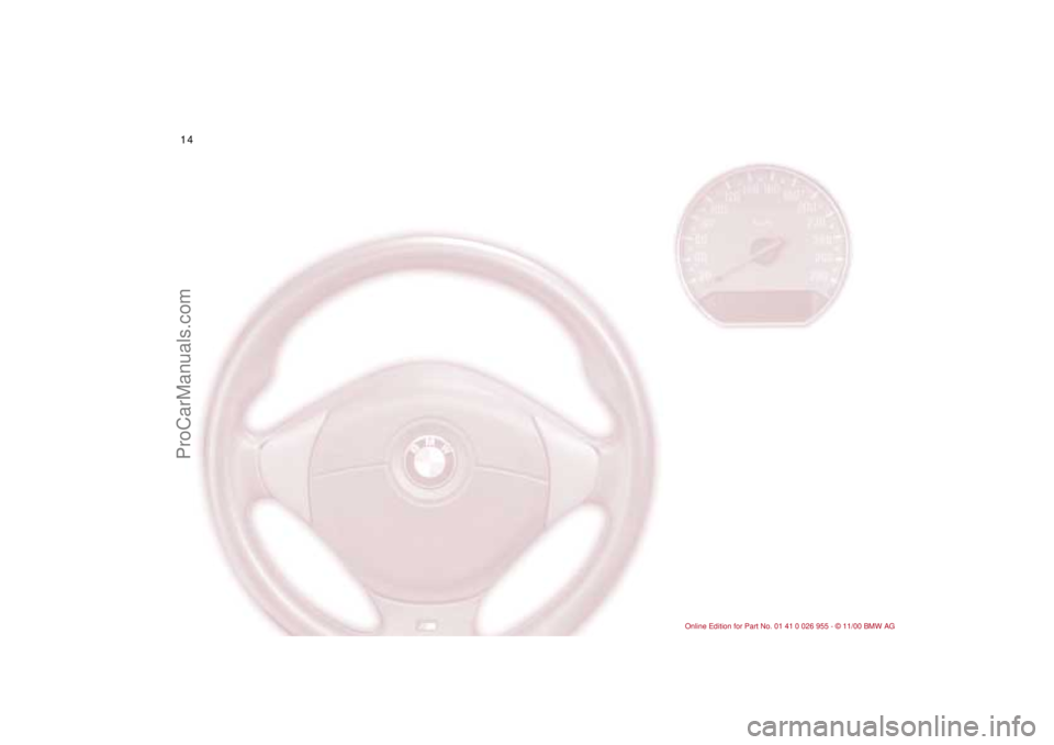 BMW M ROADSTER COUPE 2001 User Guide  
14n
ProCarManuals.com 