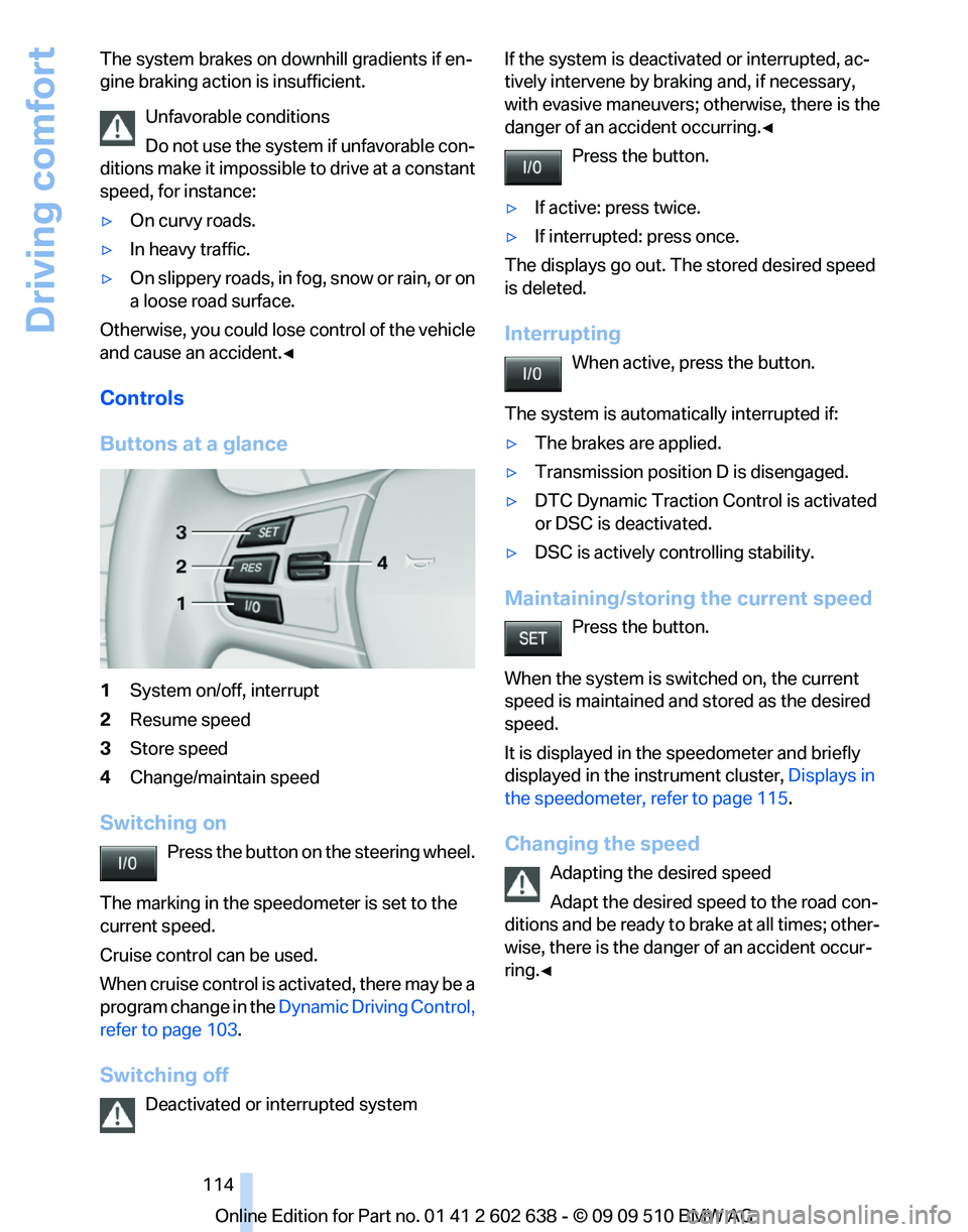 BMW 7 SERIES 2010  Owners Manual 