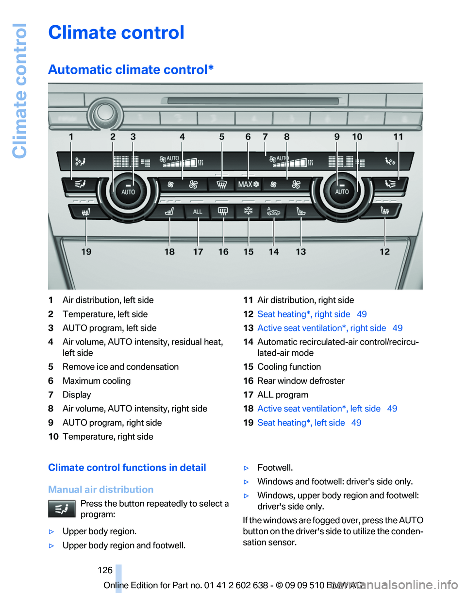 BMW 7 SERIES 2010 Owners Manual BMW 7 SERIES 2010 Owners Manual