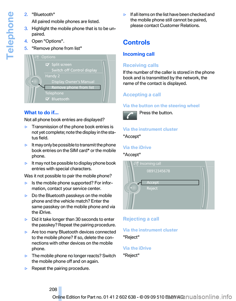 BMW 7 SERIES 2010 Owners Manual BMW 7 SERIES 2010 Owners Manual