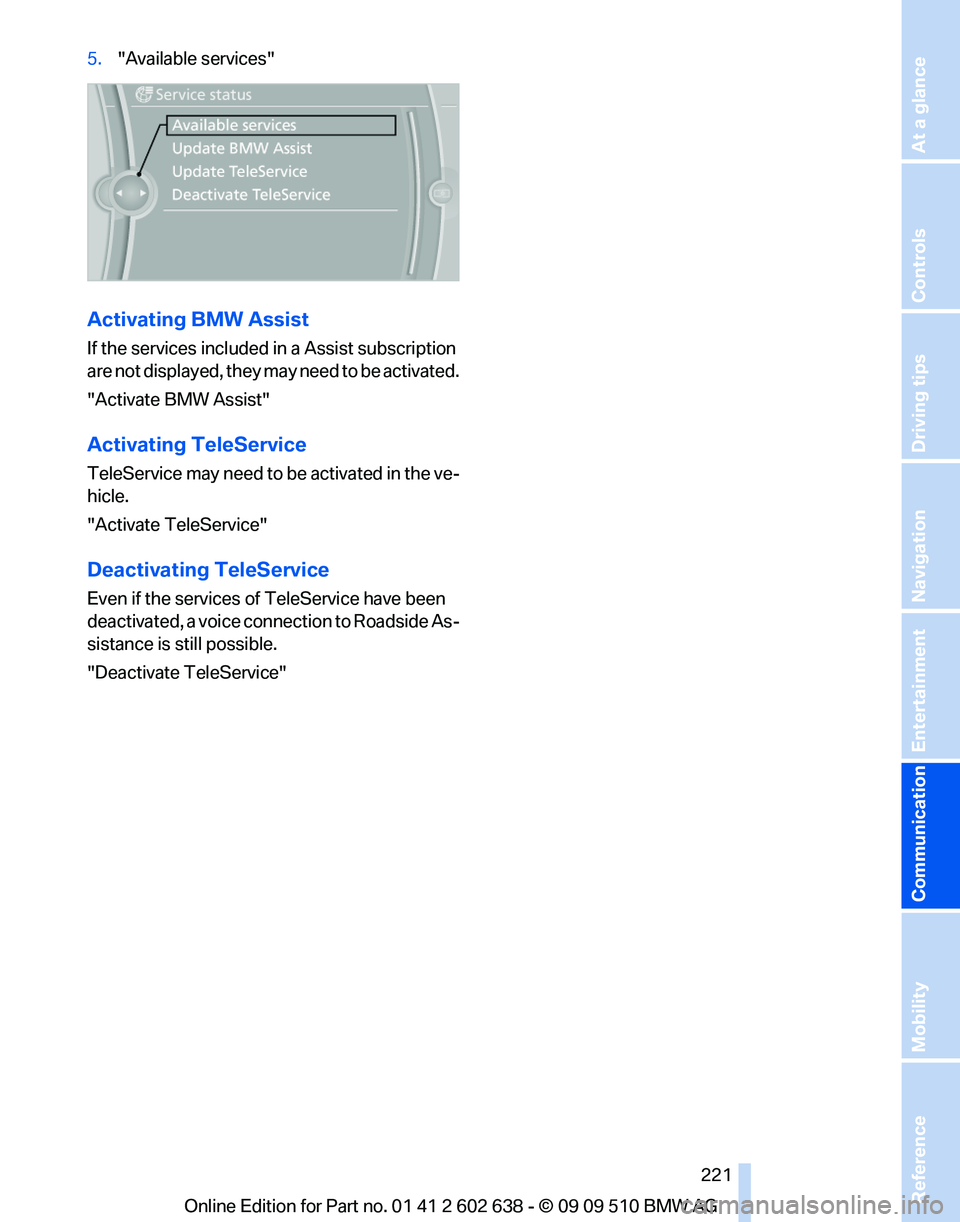 BMW 7 SERIES 2010 Owners Manual BMW 7 SERIES 2010 Owners Manual