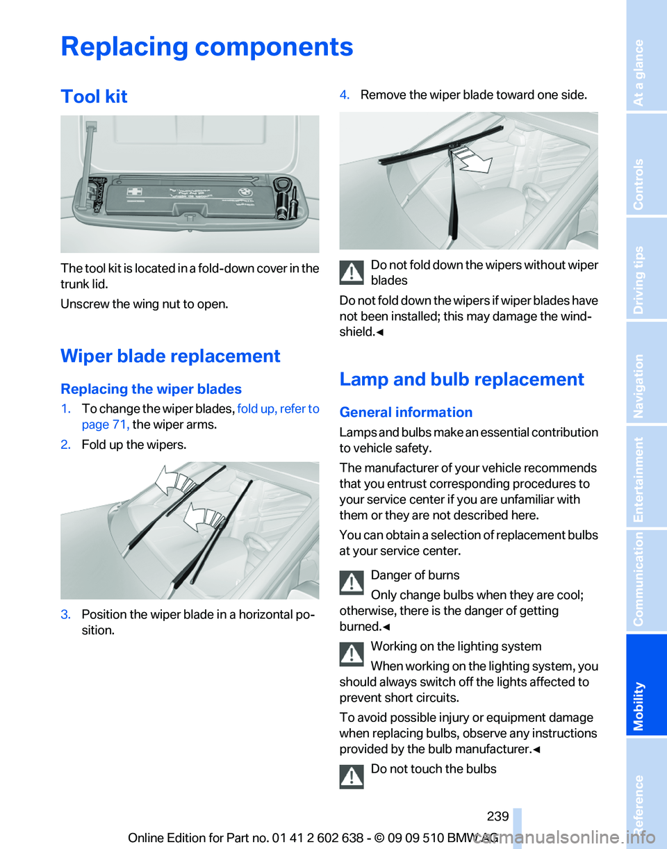 BMW 7 SERIES 2010 Owners Manual BMW 7 SERIES 2010 Owners Manual