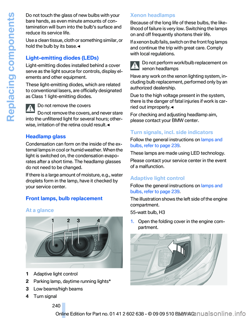 BMW 7 SERIES 2010 Owners Manual BMW 7 SERIES 2010 Owners Manual