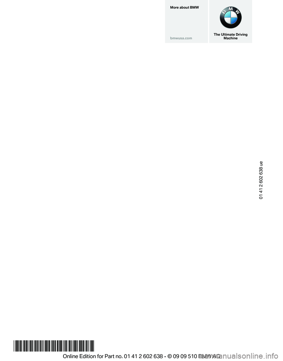 BMW 7 SERIES 2010 Owners Manual BMW 7 SERIES 2010 Owners Manual