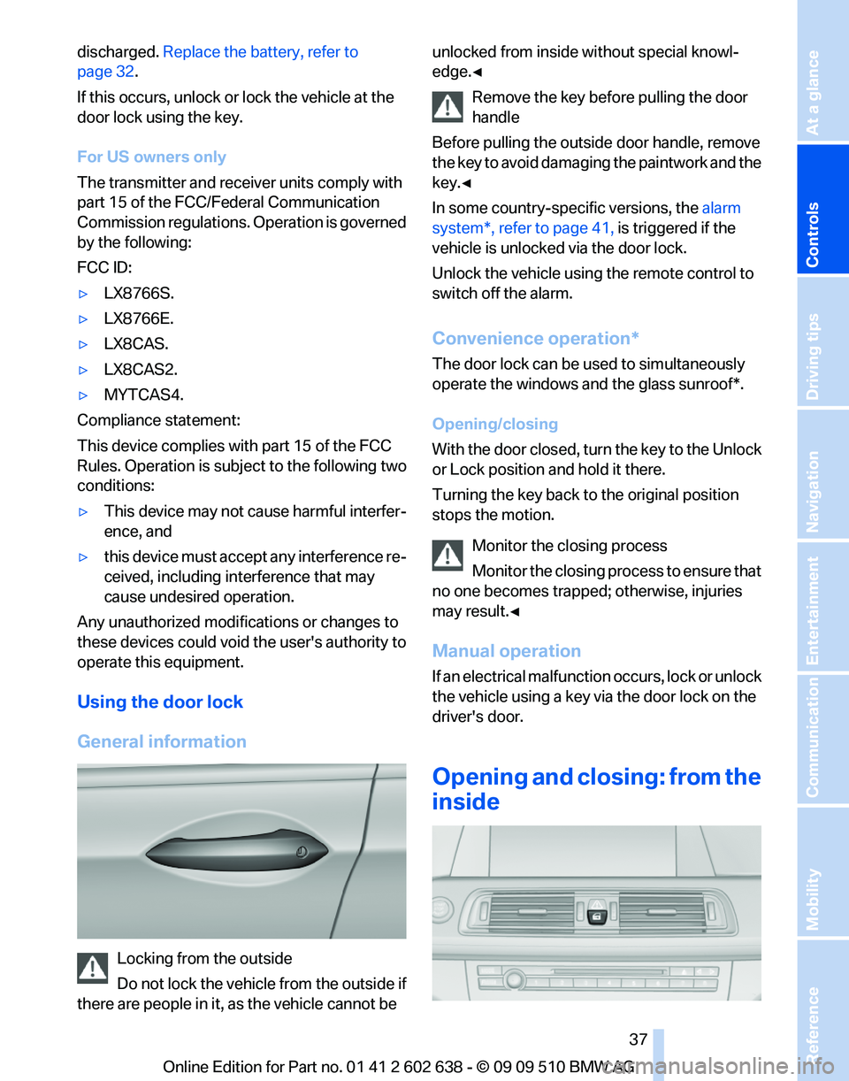 BMW 7 SERIES 2010 Owners Guide BMW 7 SERIES 2010 Owners Guide