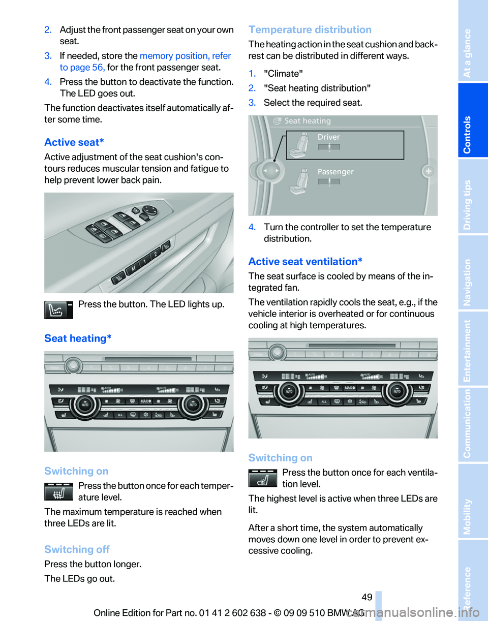 BMW 7 SERIES 2010 Service Manual 