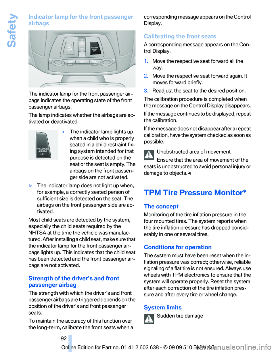 BMW 7 SERIES 2010 Owners Manual BMW 7 SERIES 2010 Owners Manual